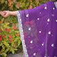 Purple Grace (3pc- Embroidered) luxury collection